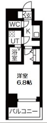 サムティ江戸堀ASUNTの物件間取画像